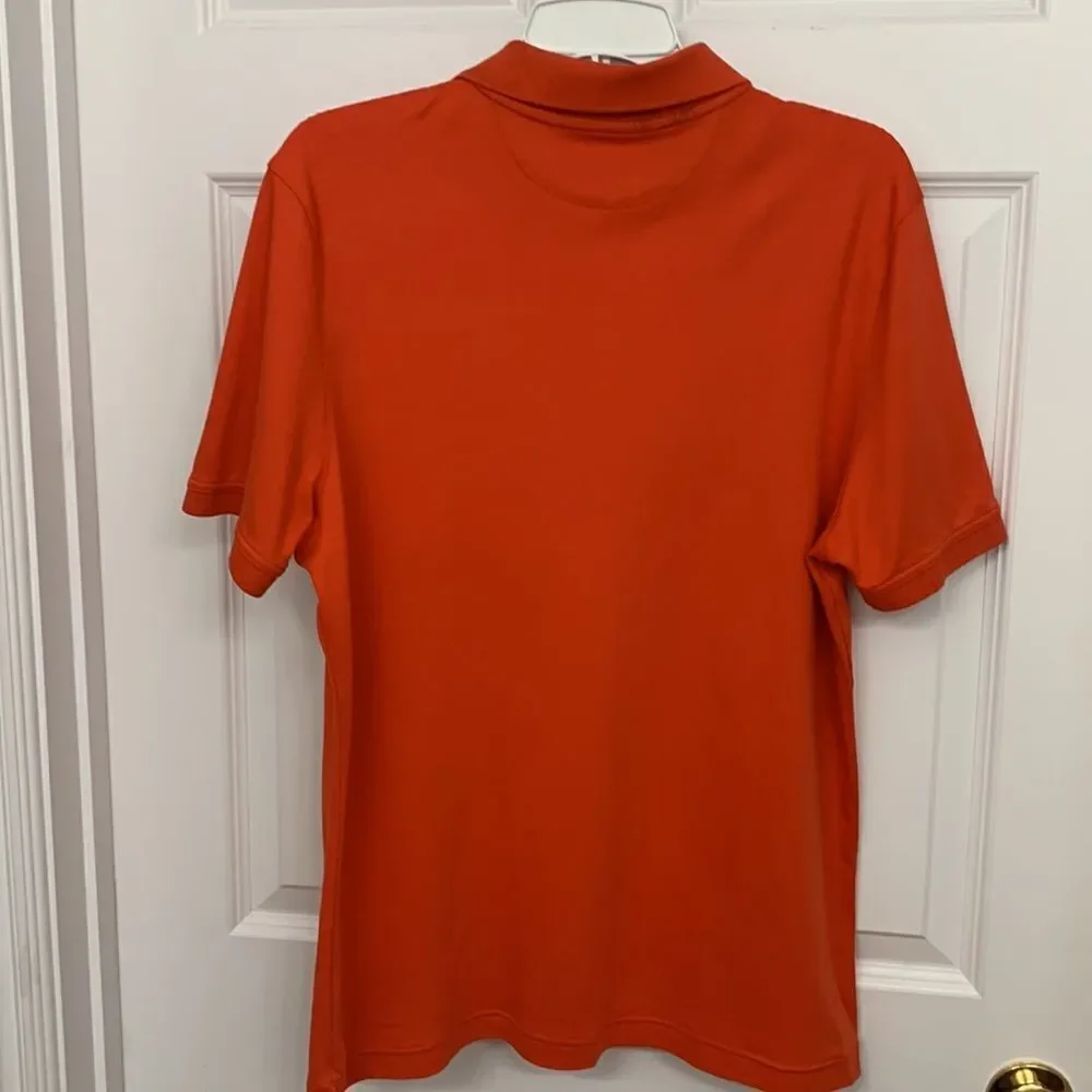 Banana Republic Size Large luxury touch orange Polo.